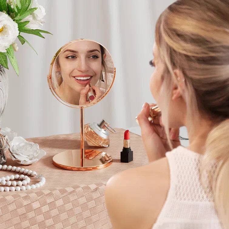 Portable Free Standing Table Makeup Mirror