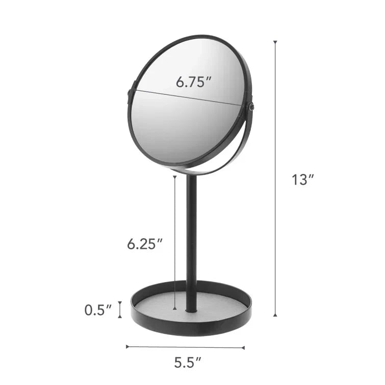 Yamazaki Home Round Standing Mirror